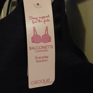Cacique Intimates & Sleepwear - Cacique Lane Bryant Cushioned Balconette bra 38DDD Cacique Intimates & Sleepwear - Cacique Lane Bryant Cushioned Balconette bra 38DDD